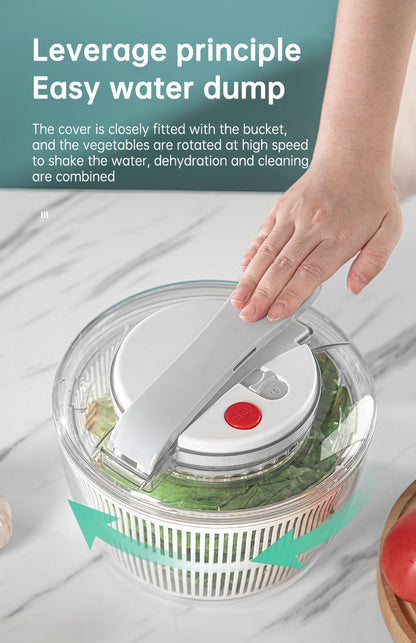 Multifunction 3 in 1 kitchen fruit vegetable dryer tools large manual Lettuce salad Spinner with Lidmaterial: plastic