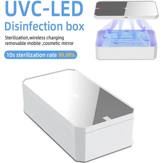 Multifunctional UV Sterilize 10W Wireless Fast Charger Mobile Phone Disinfection Box